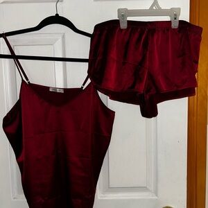 Matching Silky Sleepwear Set